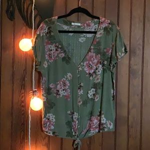 Floral blouse